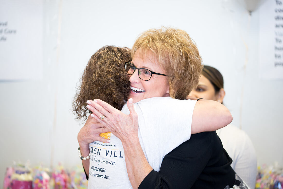 Happy Client at Golden Villa Adult Day Services